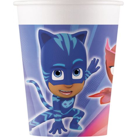 PJ Masks Pappbecher 200ml 8 Stück.