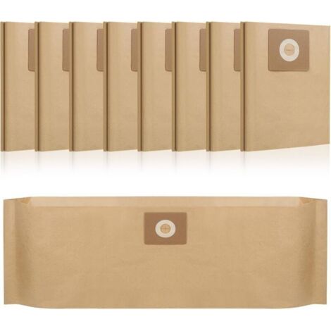 Packung mit 15 Papierfilterbeuteln für Bosch Advancedvac 20 Zubehör (1/4)