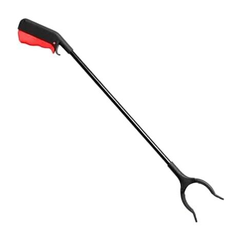 Pince de Préhension Télescopique avec Largeur 9 cm - Bâton Ramassage Portable Aide à la Portée pour Personnes Âgées et Mobilité Réduite- Longueur 80 Cm Multicolor (1/4)