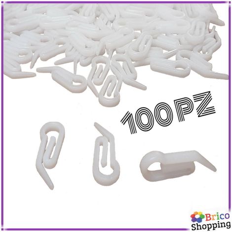 Gancetti per fascia delle tende da tenda riloga fettuccia ganci tendine camion (1/3)