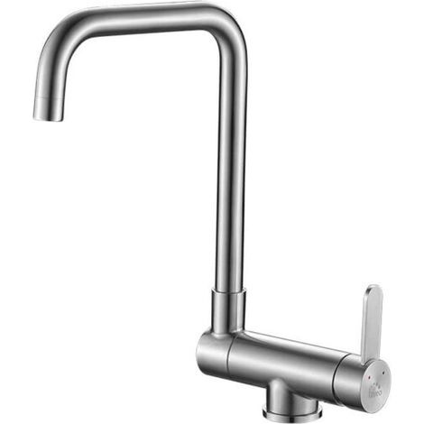 Bona - rubinetto per lavabo a pavimento con beccuccio a L