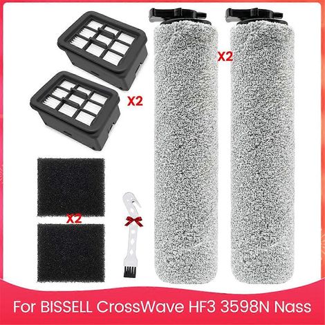 Brosse à rouleau principale avec filtre HEPA pour CrossWave HF3 3598N Nass (1/5)
