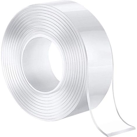 Ruban adhésif double face résistant à l'eau Super Sticky Nano Magic Tape réutilisable (1/5)