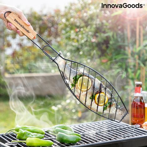 GRILLE DE BARBECUE POUR POISSONS FISKET INNOVAGOODS (1/5)