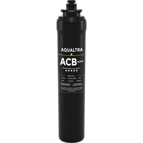 Filtre alcalin USF-ALKA-15 de remplacement pour système de filtration d'eau sous évier USF-2B-15 / USF-2F-15 / USF-3B-15 / USF-3F-15 (1 ACB-ALKA) (1/5)