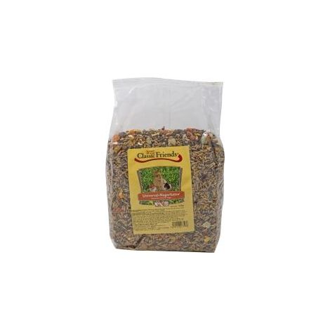 Classic Friends Universal Nagerfutter 2,5 kg Futtertrog & Kleintierfutter