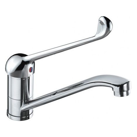 Mitigeur d'Évier PRESTO Sanifirst à Bec Orientable avec Commande au Coude - 75637