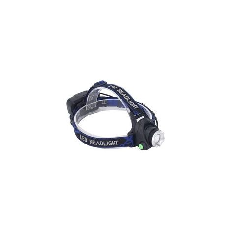 Lampe frontale Phare zoom télescopique portable, Réglage à 90 degrés monté sur la tête pour les travaux de pêche de nuit, Éclairage à 3 modes/conception étanche ( Color : Black , Size : Headlamps1)Cr (1/4)
