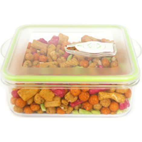 Contenitore alimenti sottovuoto porta pranzo 1L recipiente cibo microonde YL-251 (1/4)