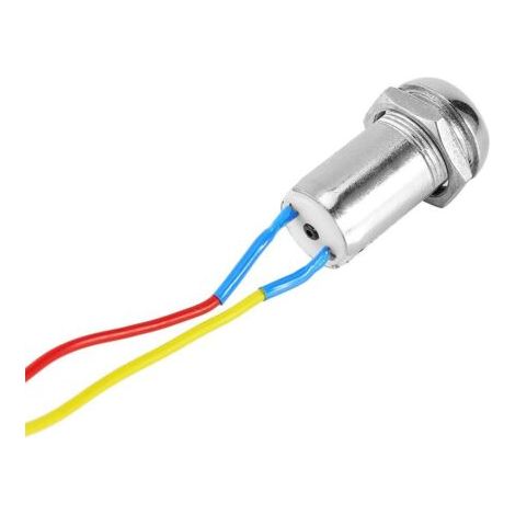 Interrupteur d'Allumage, Commutateur à Clé Contacteur à Clé Electrique à 2 Fils Clés de Verrouillage de Universel Étanche- (1/4)
