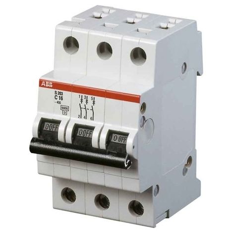 Disjoncteur S200 3P C 32 6kA - ABB2CDS253001R0324