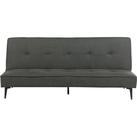 Divano letto moderno trasformabile senza braccioli con schienale abbottonato Verde chiaro Essvik (1/5)
