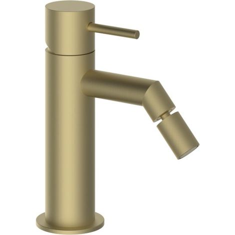 TEOREMA RUBINETTERIA Miscelatore Monocomando Forty 5 Bidet Soft Brass