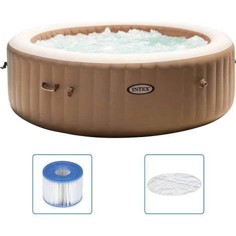 INTEX Vasca Idromassaggio Rotonda PureSpa 216x71 cm 6 Persone (1/10)