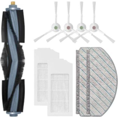 Ricambi per l'aspirapolvere robot ECOVACS DEEBOT T10 Plus: Pezzi di ricambio, Accessori, Spazzola principale, Spazzola laterale, Filtro HEPA (1/4)