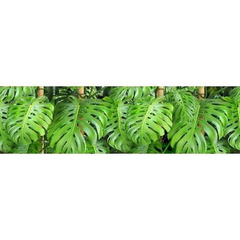 Frise de papier peint adhésive feuilles tropicales - 14 x 500 cm de Sanders & Sanders (1/2)