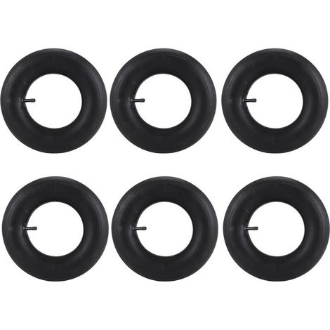 Adecuado para neumáticos con cámara de aire 6X 3.50 / 4.00-6 y llantas de motocicletas 350 / 400-6. Válvula de goma para cámaras de aire.
