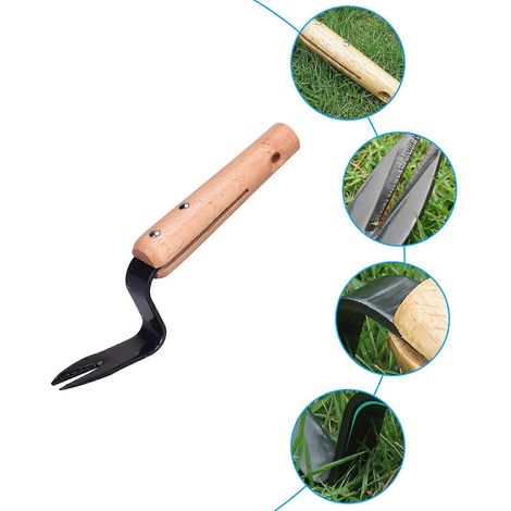 Désherbeur manuel, arrache-mauvaises herbes, outil de désherbage et de nettoyage des racines pour plantes de jardin (1/5)
