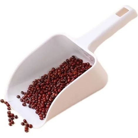38 cm große Kunststoffschaufel für Küche, Mehl, Eis, Trockenlebensmittel, Süßigkeiten, Popcorn, Selbstbedienung, Hochzeitsfeiern, multifunktional (1/4)