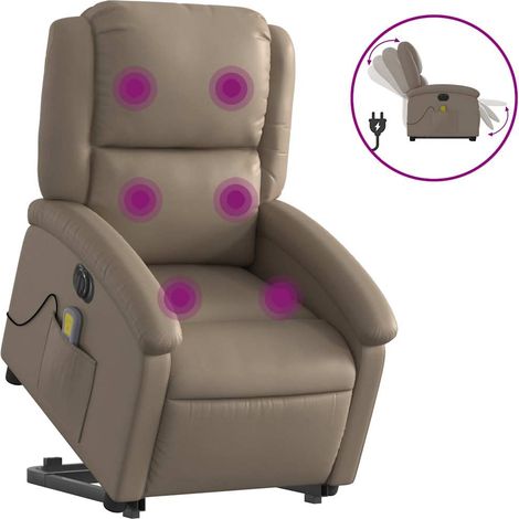 Maison Exclusive - Sillón reclinable de masaje eléctrico cuero si (1/5)