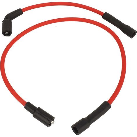 Kit ignition by sparks rubber, set of wires of spark plug ignition of 8mm, 2 pieces, for XL883 XL883C 883 XL883L XL883N XL883R 883R (1/5)