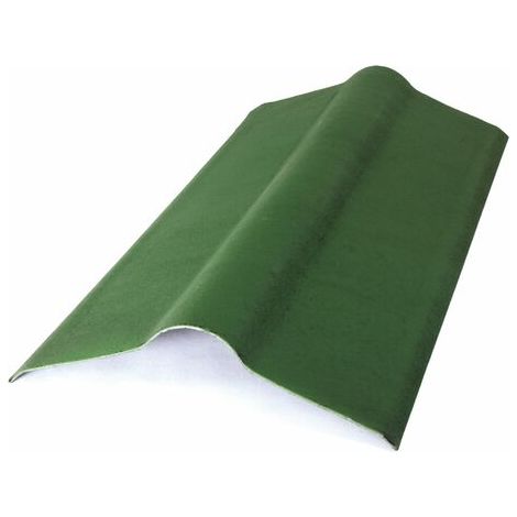Colmo bituminoso per lastre da copertura ONDULINE. Dimensioni 100 x 50 cm. Colore verde intense