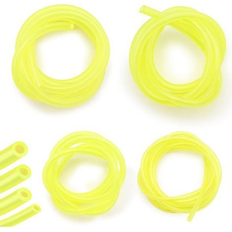 Tuyau Durite D'Essence - 1 M - 4 Dimensions 3x6 mm 3x5 mm 2,5x5 mm 2x3,5 mm - Pour Outils De Jardin - Lot De 1 (1/4)