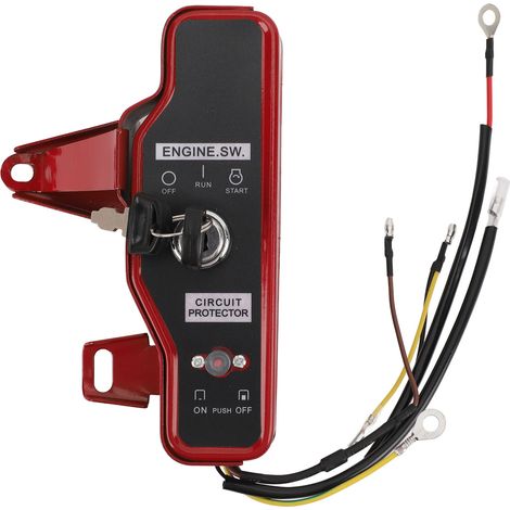 Zündschalter mit Schlüsselbetätigung, Schnellstartfunktion, robuste Motorsteuerung mit 2 Schlüsseln für GX160 5,5 PS und GX200 6,5 PS (1/5)