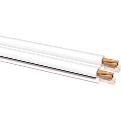 Oehlbach 195 Câble haut-parleur 2 x 1.5 mm² blanc 20 m