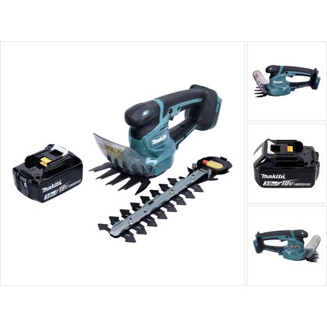 Makita DUM 111 F1X Tijeras cortacésped sin cable 18 V + 1x batería recargable 3,0 Ah - sin cargador