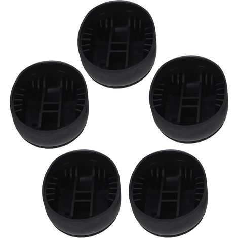 Lot de 5 protège-pieds chaise antidérapants, patins pour roulettes meu (1/5)