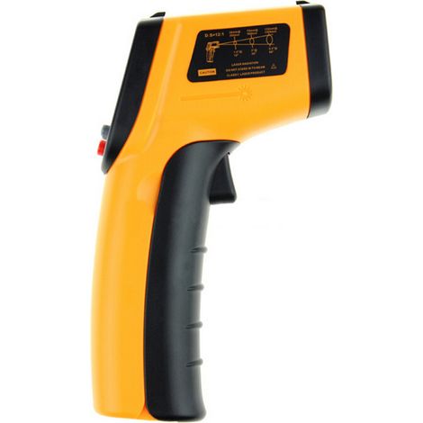 Pistolet thermique infrarouge - Thermomètre infrarouge - Pistolet thermique portable - Pistolet thermique domestique - 14,5 x 8 x 3,5 cm - Mesure rapide de la température (1/4)