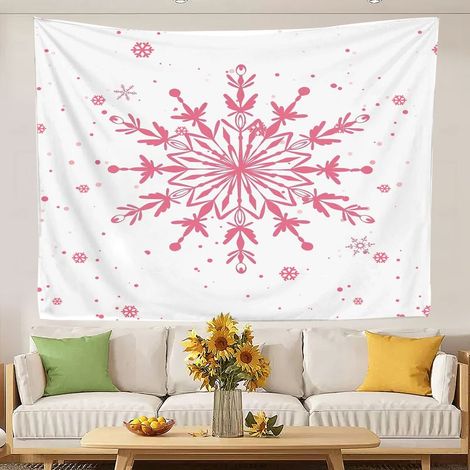 Tapisserie de plafond pour chambre à coucher - Tapisserie tendance pour chambre à coucher - Nappes pour la décoration intérieure 100x75cm (1/5)