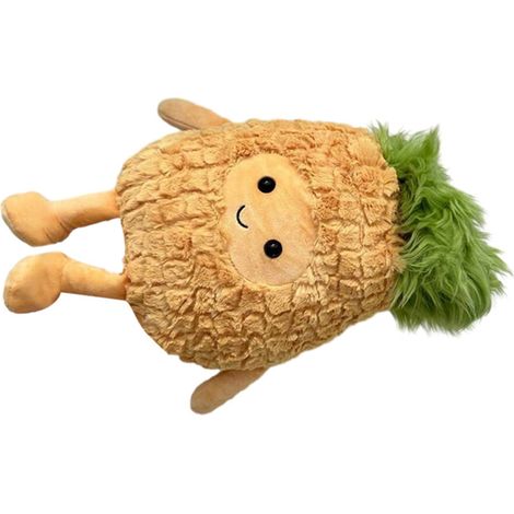 Oreiller en peluche Cactus ananas, jouets de dossier-Ananas 25cm