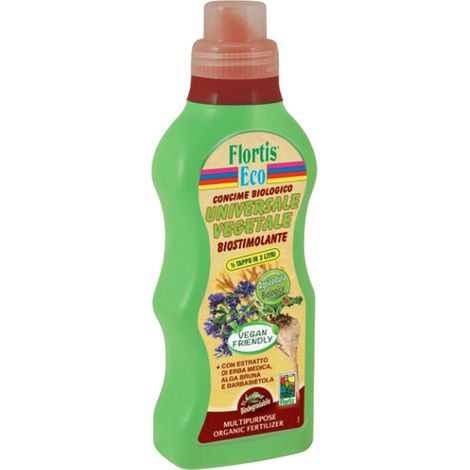 CONCIME LIQUIDO BIOLOGICO VEGETALE UNIVERSALE 500ML (1/5)