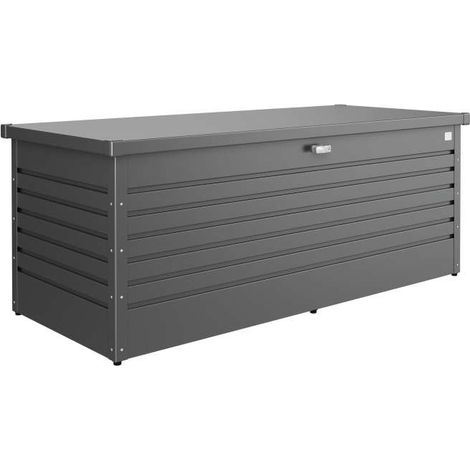 Baule in Metallo ExtraLarge Biohort Grigio Scuro Metal