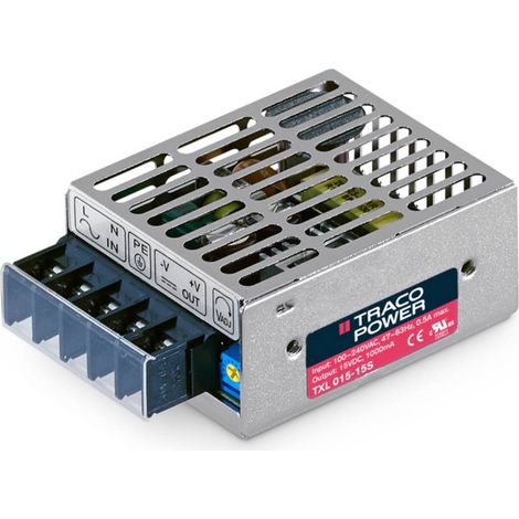 TracoPower TXL 035-12S Alimentatore a commutazione. 12 V/DC 35 W (1/3)