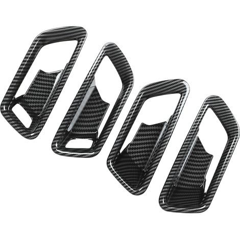 4x Plaques déco poignée intérieure porte style carbone conduite à gauche pour Ford Maverick Pickup 2022+ (1/5)