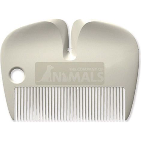TrAdE Shop Traesio - Pettine Pulci E Zecche Remover 2 In 1 Pettine In Plastica Cani -