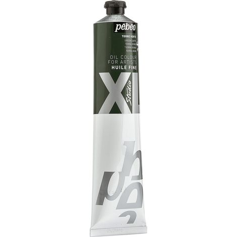 PEBEO Fine Studio XL Colore ad Olio per Pittura, Verde (Terra), 200 ml (1/4)