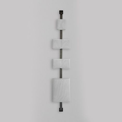 Ever TAPE STORAGE ORGANIZER FASCIA 1 BASKET ONE 1 LARGE 2 BASKET DOUBLE GRIGIO/GRIGIO MELAGE codice prod: EVTPK160AG (1/5)