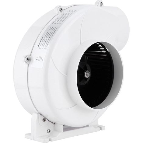Souffleur D'air Marin Silencieux à 4 Pales, Ventilation pour Camping-car, Yacht, Salle de Bateau, Coque ABS Blanche (24V) (1/5)