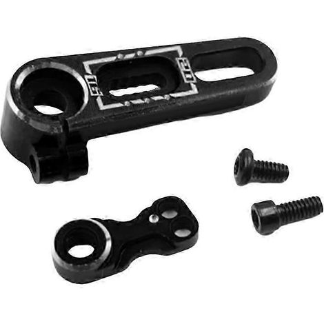 Bras de servo réglable en alliage d'aluminium 25T, bras de servo universel, bras de direction à 25 dents, compatible avec les voitures, camions et avions télécommandés. (1/5)