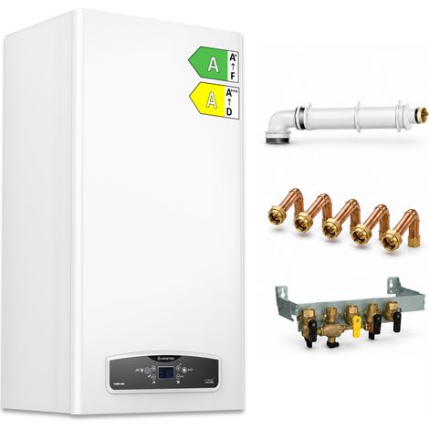 Ariston CARES ONE 30kW , Chaudière à Condensation Complète (Barrettes, Douilles, Ventouse), A+