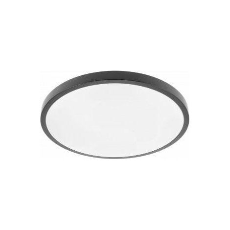 Gtv Plafón ATOL LED Negro 32W 400mm 4000K