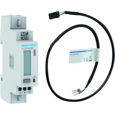 Witty accessoire Kit comptage MID pour XEV1R monophasé, livré avec connecteurs - HAGER XEVA431