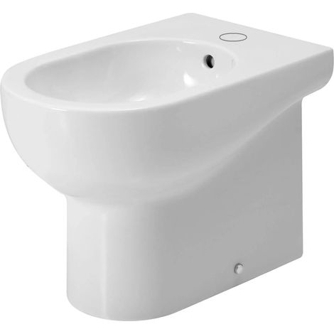 Azzurra - Bidet Filo Parete Porcellana Bianco - Serie: Nuvola (1/4)