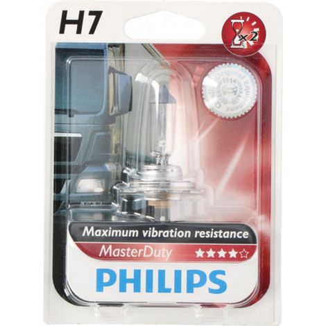 1 Stück Halogenlampe H7 24V 70W Philips