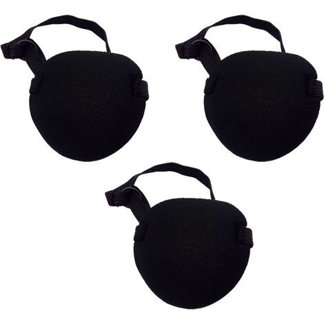Verstellbare schwarze Schlafmaske – Für Augenrehabilitation und Schlaf – 1 Stück (1/5)