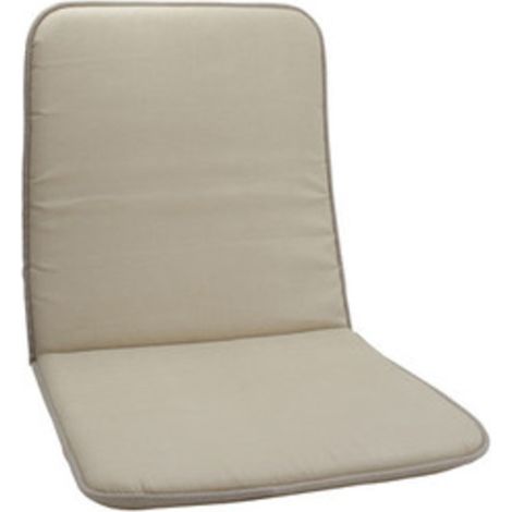Cuscino con schienale per sedia / poltrona beige 8pz - Gdr